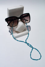 Load image into Gallery viewer, Delross Design Jeweller, Brisbane Jeweller, Chermside Jeweller, Custom Jewellery, Glasses Strand, Blue Sponge Agate, Green Agate