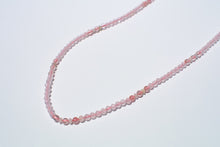 Load image into Gallery viewer, Rose Quartz & Cherry Quartz Glasses Strands, Delross Design Jewellers, Brisbane Jeweller, Custom Jewellery, Chermside West Jeweller.