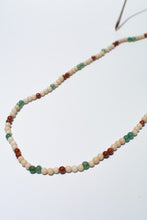 Load image into Gallery viewer, Delross Design Jeweller, Brisbane Jeweller, Chermside Jeweller, Custom Jewellery, Glasses Strand, Cream Fossil Jasper, Goldstone,  Green Jade