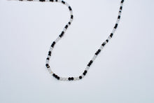 Load image into Gallery viewer, Onyx & White Agate Glasses Strand, Delross Design Jewellers, Brisbane Jeweller, Custom Jeweller, Chermside West Jeweller, Jewellery Repairs Brisbane