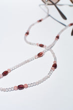 Load image into Gallery viewer, Rose Quartz, Clear Quartz, Cherry Quartz & Garnet Glasses Strand, Delross Design Jewellers, Chermside West Jeweller, Brisbane Jeweller, Custom Jeweller.