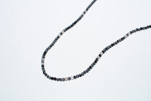 Load image into Gallery viewer, Snowflake Obsidian & Grey Agate Glasses Strand, Delross Design Jeweller, Brisbane Jewellers, Jewellery Repair Brisbane, Custom Jewellers, Chermside West Jewellers
