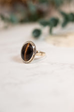 Load image into Gallery viewer, 18ct Gold Vintage Tigers Eye Ring, Delross Design Jewellers, Chermside West Jewellers, Custom Jewellery