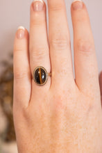 Load image into Gallery viewer, 18ct Gold Vintage Tigers Eye Ring, Delross Design Jewellers, Chermside West Jewellers, Custom Jewellery