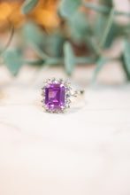 Load image into Gallery viewer, 9ct White Gold Synthetic Sapphire & Synthetic Spinel Ring,  Delross Design Jewellers, Chermside West Jewellers, Custom Jewellers