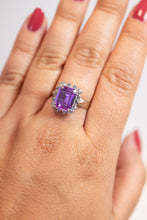 Load image into Gallery viewer, 9ct White Gold Synthetic Sapphire & Synthetic Spinel Ring,  Delross Design Jewellers, Chermside West Jewellers, Custom Jewellers