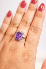 Load image into Gallery viewer, 9ct White Gold Synthetic Sapphire & Synthetic Spinel Ring,  Delross Design Jewellers, Chermside West Jewellers, Custom Jewellers