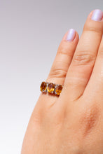 Load image into Gallery viewer, 925 Sterling Silver Citrine Ring