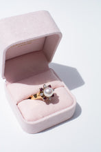 Load image into Gallery viewer, Delross Design Jeweller, Brisbane Jeweller, Chermside Jeweller, Custom Jewellery, 18ct Gold, Diamond, Pearl, Ruby Ring