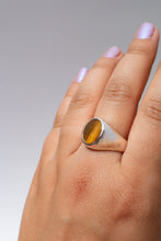 Load image into Gallery viewer, Delross Design Jeweller, Brisbane Jeweller, Chermside Jeweller, Custom Jewellery, Silver Ring, Tiger's Eye