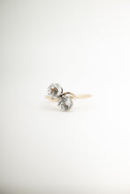 Load image into Gallery viewer, 9ct gold Toi et Moi Ring, Delross Design Jewellers, Brisbane Jewellers, Custom Jewellers, Chermside West Jewellers