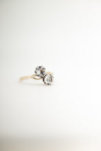 Load image into Gallery viewer, 9ct gold Toi et Moi Ring, Delross Design Jewellers, Brisbane Jewellers, Custom Jewellers, Chermside West Jewellers