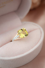 Load image into Gallery viewer, 9ct Gold Lemon Quartz & Diamond Ring, Delross Design Jewellers, Chermside West Jewellers, Custom Jewellers
