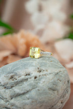 Load image into Gallery viewer, 9ct Gold Lemon Quartz & Diamond Ring, Delross Design Jewellers, Chermside West Jewellers, Custom Jewellers