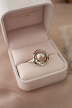 Load image into Gallery viewer, Handmade Sterling Silver Freshwater Pink Pearl Ring, Delross Design Jeweller, Brisbane Jeweller, Chermside Jeweller, Custom Jewellery