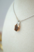 Load image into Gallery viewer, 9ct White & Rose Gold Quartz Pendant, Delross Design Jewellers, Custom Jewellers, Chermside West Jewellers