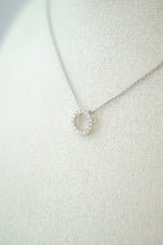 Load image into Gallery viewer, 9ct White Gold Diamond Eternity Pendant , Delross Design Jewellers, Brisbane Custom Jewellery. Chermside West Jewellers