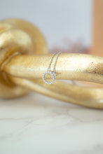 Load image into Gallery viewer, 9ct White Gold Diamond Eternity Pendant , Delross Design Jewellers, Brisbane Custom Jewellery. Chermside West Jewellers