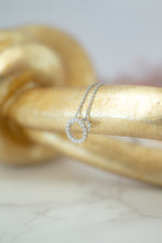 Load image into Gallery viewer, 9ct White Gold Diamond Eternity Pendant , Delross Design Jewellers, Brisbane Custom Jewellery. Chermside West Jewellers