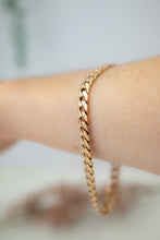 Load image into Gallery viewer, 9ct Yellow Gold Curb Chain Bracelet, Delross Design Jewellers, Chermside West Jewellers, Custom Jewellers