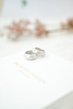 Load image into Gallery viewer, 18ct White Gold Diamond Huggie Earrings