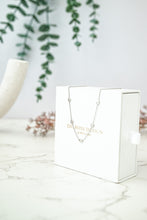 Load image into Gallery viewer, 9ct White Gold Diamond Satellite Necklace, Delross Design Jewellers, Chermside West Jewellers, Brisbane Custom Jewellers
