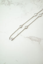Load image into Gallery viewer, 9ct White Gold Diamond Satellite Necklace, Delross Design Jewellers, Chermside West Jewellers, Brisbane Custom Jewellers