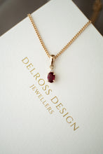 Load image into Gallery viewer,  Delross Design Jeweller, Brisbane Jeweller, Chermside Jeweller, Custom Jewellery, ruby, Diamond, Yellow Gold