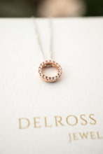 Load image into Gallery viewer, 18ct Rose Gold Argyle Pink Diamond Pendant & 18ct White Gold Chain, Delross Design Jewellers, Custom Jewellers Brisbane, Chermside West Brisbane