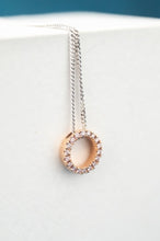 Load image into Gallery viewer, 18ct Rose Gold Argyle Pink Diamond Pendant &amp; 18ct White Gold Chain, Delross Design Jewellers, Custom Jewellers Brisbane, Chermside West Brisbane