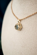 Load image into Gallery viewer, 9ct Gold Swiss Blue Topaz Pendant, Delross Design Jewellers, Custom Jewellers, Chermside West Jewellers