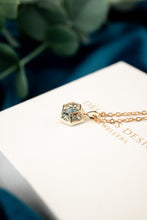 Load image into Gallery viewer, 9ct Gold Swiss Blue Topaz Pendant, Delross Design Jewellers, Custom Jewellers, Chermside West Jewellers