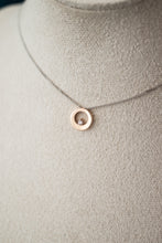 Load image into Gallery viewer, 18ct Rose & White Gold Argyle Pink 0.05ct Diamond Necklace