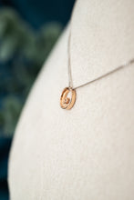 Load image into Gallery viewer, 18ct Rose & White Gold Argyle Pink 0.05ct Diamond Necklace