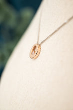Load image into Gallery viewer, 18ct Rose & White Gold Argyle Pink Diamond Necklace, Delross Design Jewellers, Chermside West Jewellers, Brisbane Jewellers
