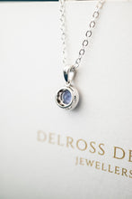 Load image into Gallery viewer, 9ct White Gold Tanzanite & Diamond, Delross Design Jewellers, Custom Jewellers Brisbane, Chermside West Jewellers
