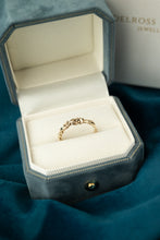 Load image into Gallery viewer, 9ct Gold Handmade Flora Ring, Delross Design Jeweller, Brisbane Custom Jeweller, Chermside west Jeweller