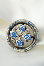 Load image into Gallery viewer, Sterling Silver Vintage Hand-Carved Celtic Brooch, Delross Design Jeweller, Brisbane Jeweller, Chermside Jeweller, Custom Jewellery