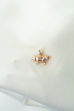 Load image into Gallery viewer, 9ct Rose Gold Pig Charm Pendant, Delross Design Jeweller, Brisbane Jeweller, Chermside Jeweller, Custom Jewellery