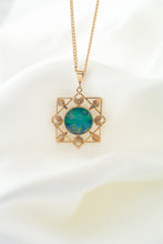 Load image into Gallery viewer, 9ct Gold Opal Doublet Pendant, Delross Design Jeweller, Brisbane Jeweller, Chermside Jeweller, Custom Jewellery