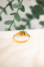 Load image into Gallery viewer, Antique Victorian Era 15ct Gold Turquoise Ring,  Delross Design Jewellers, Brisbane Jewellers, Custom Brisbane Jewellers, Brisbane Jewellery Repairs, Chermside West Jewellers