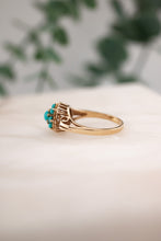 Load image into Gallery viewer, Vintage 9ct Gold Turquoise Ring, Delross Design Jewellers, Brisbane Jewellers, Custom Brisbane Jewellers, Brisbane Jewellery Repairs, Chermside West Jewellers