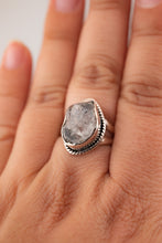 Load image into Gallery viewer, 925 Sterling Silver 'Herkimer Diamond' Quartz Ring, Delross Design Jewellers, Brisbane Jewellers, Custom Brisbane Jewellers, Brisbane Jewellery Repairs, Chermside West Jewellers