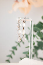 Load image into Gallery viewer, Antique Sterling Silver Cabochon Moonstone Earrings, Delross Design Jewellers, Brisbane Jewellers, Custom Brisbane Jewellers, Brisbane Jewellery Repairs, Chermside West Jewellers