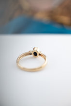 Load image into Gallery viewer, 9ct Yellow Gold Sapphire & Diamond Ring,  Delross Design Jewellers, Brisbane Jewellers, Custom Brisbane Jewellers, Brisbane Jewellery Repairs, Chermside West Jewellers