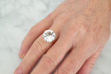 Load image into Gallery viewer, Vintage 9ct Paste Solitaire Ring