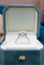 Load image into Gallery viewer, 9ct White Gold 4.30ct Aquamarine & Diamond Ring, Delross Design Jewellers, Brisbane Jewellers, Custom Brisbane Jewellers, Brisbane Jewellery Repairs, Chermside West Jewellers