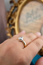 Load image into Gallery viewer, 18ct Yellow & White Gold 0.40ct Diamond Ring, Delross Design Jewellers, Brisbane Jewellers, Custom Brisbane Jewellers, Brisbane Jewellery Repairs, Chermside West Jewellers