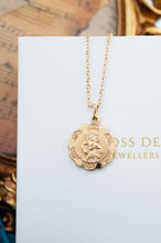 Load image into Gallery viewer, Vintage 9ct Gold Saint Christopher Pendant,  Delross Design Jewellers, Brisbane Jewellers, Custom Brisbane Jewellers, Brisbane Jewellery Repairs, Chermside West Jewellers
