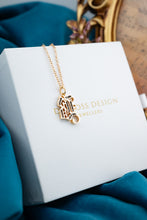 Load image into Gallery viewer, 14ct Gold Diamond 'B' Pendant,  Delross Design Jewellers, Brisbane Jewellers, Custom Brisbane Jewellers, Brisbane Jewellery Repairs, Chermside West Jewellers